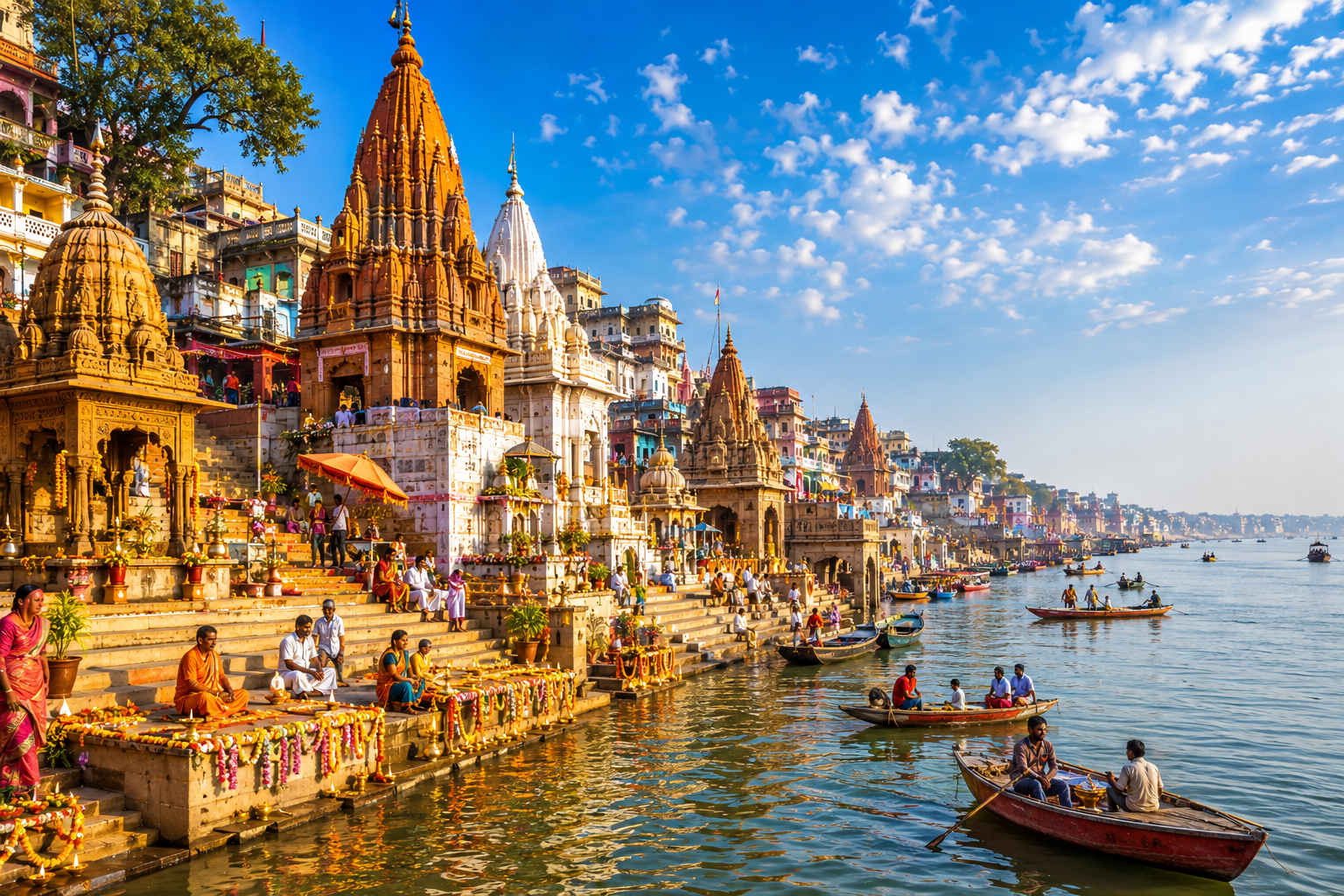 Ghats & Temples